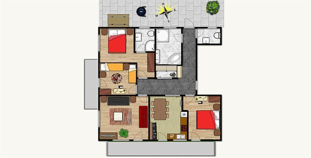 Ferienwohnung Natural B Gerlosberg Eksteriør billede